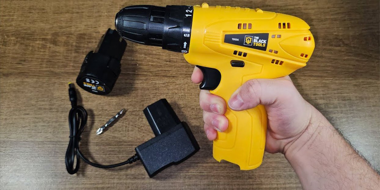 Furadeira e Parafusadeira The Black Tools TB12A